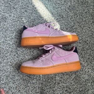 Nike Pink Sneakers Air Force 1 Classic Design